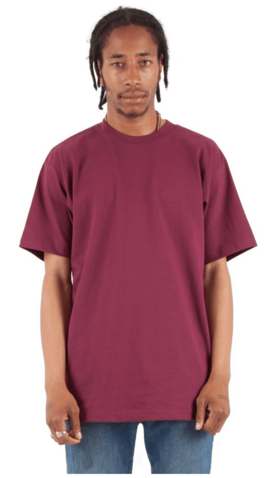 Toronto live screen printing custom apparel t-shirt 001 - Burgundy / S - T-Shirt