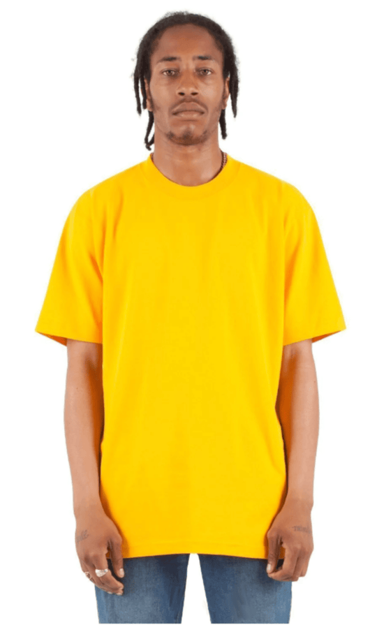Toronto live screen printing custom apparel t-shirt 001 - Gold / S - T-Shirt