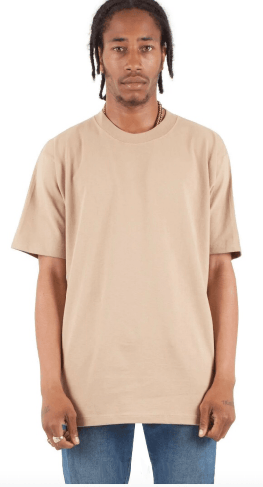 Toronto live screen printing custom apparel t-shirt 001 - Khaki / S - T-Shirt