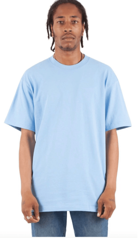 Toronto live screen printing custom apparel t-shirt ta500 - Sky Blue / S - T-Shirt