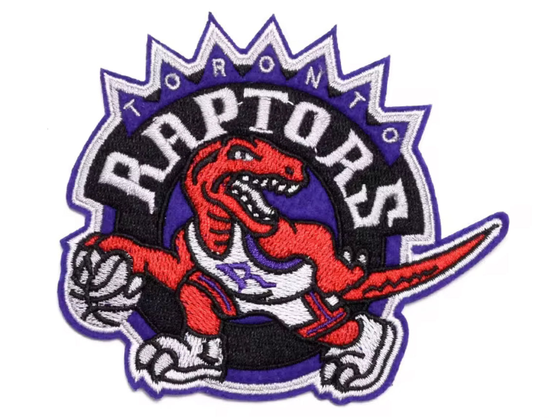 Toronto Raptors Retro Logo Patch – Embroidered (1995-2008) - 4in