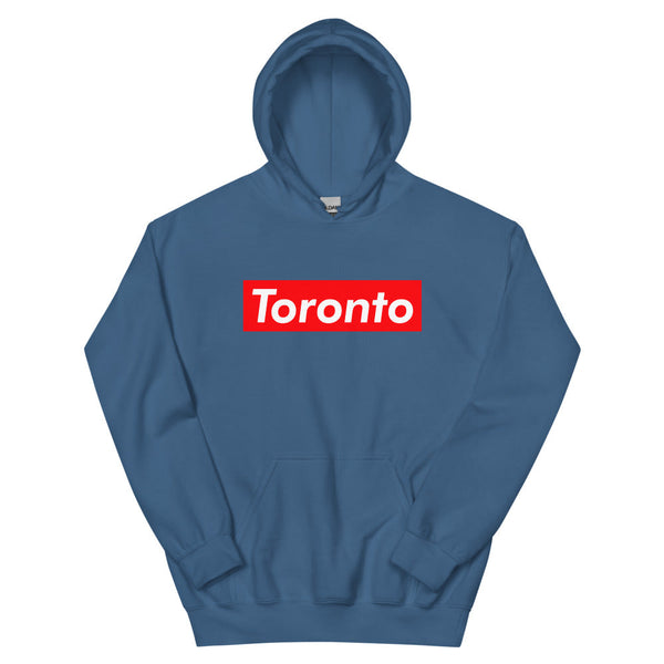 Toronto Supreme’d Hoodie - Indigo Blue / S