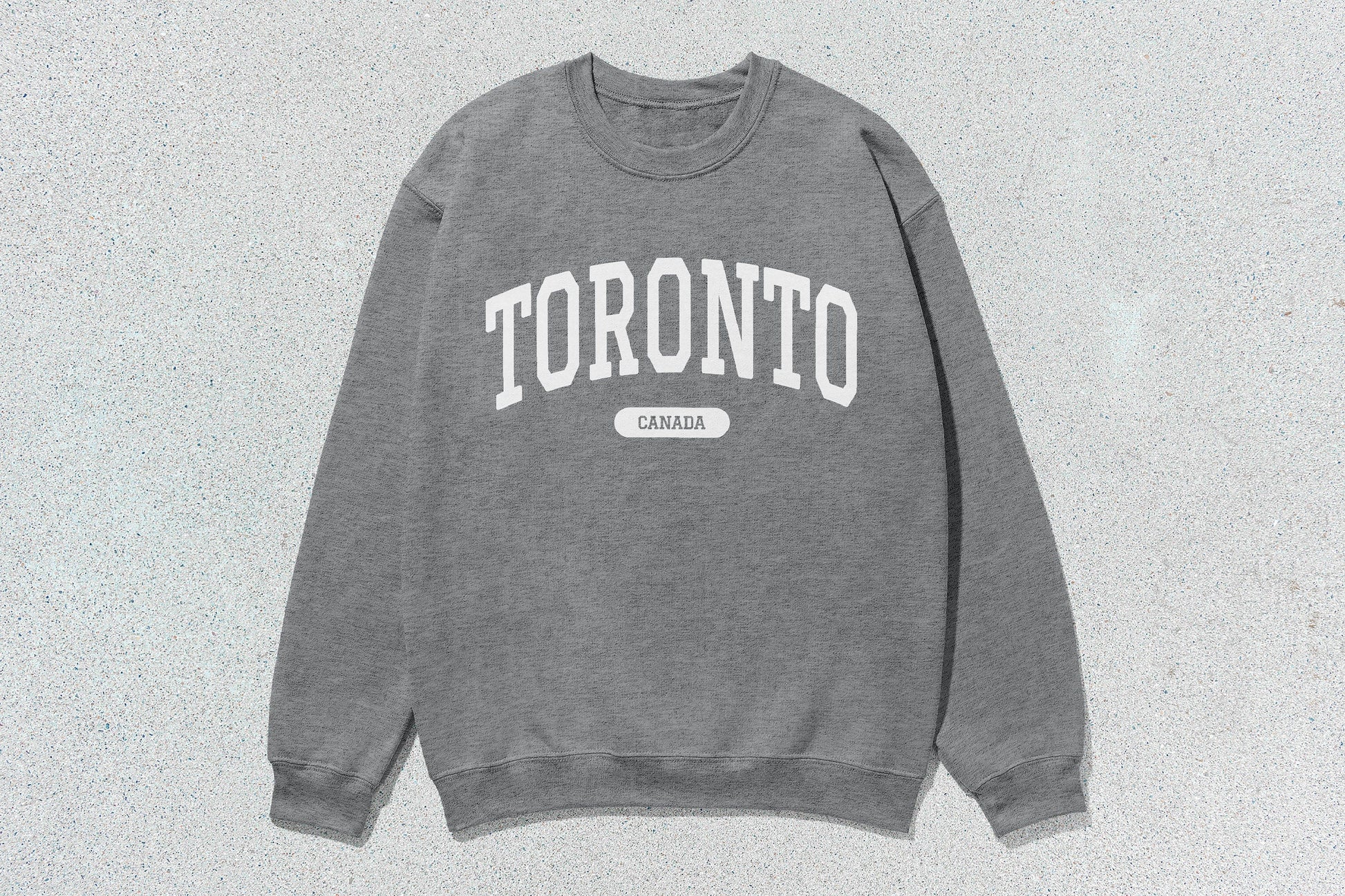 Toronto - Unisex Heavy Blend™ Crewneck Sweatshirt - athletic heather / Small - Sweatshirts & Hoodies