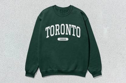 Toronto - Unisex Heavy Blend™ Crewneck Sweatshirt - Green / Small - Sweatshirts & Hoodies