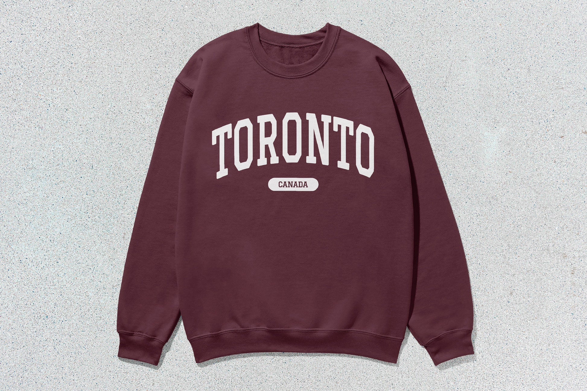 Toronto - Unisex Heavy Blend™ Crewneck Sweatshirt - Maroon / Small - Sweatshirts & Hoodies