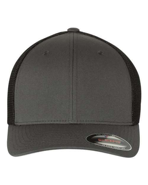 Trucker caps: design your custom apparel with screen printing today! Tc001 - Charcoal/ Black / One Size