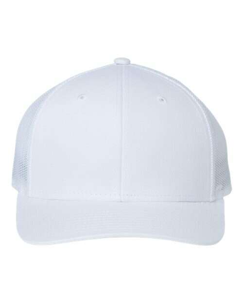 Trucker cap: unleash your style with custom apparel and live screen printing toronto tc1 - White/ White / Adjustable