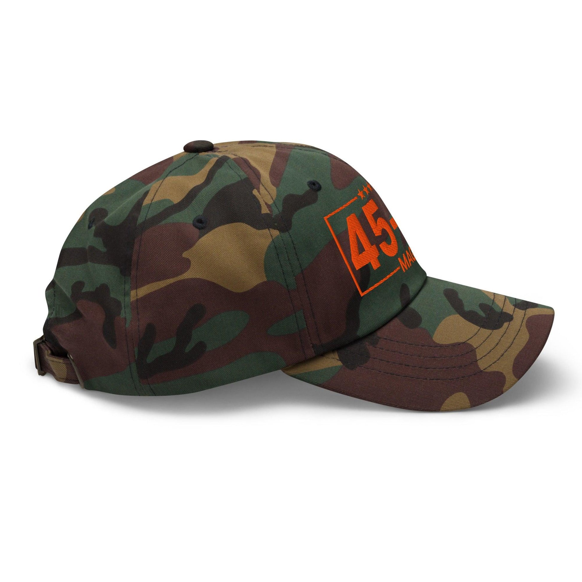 Trump 45-47 MAGA Embroidered Dad Hat