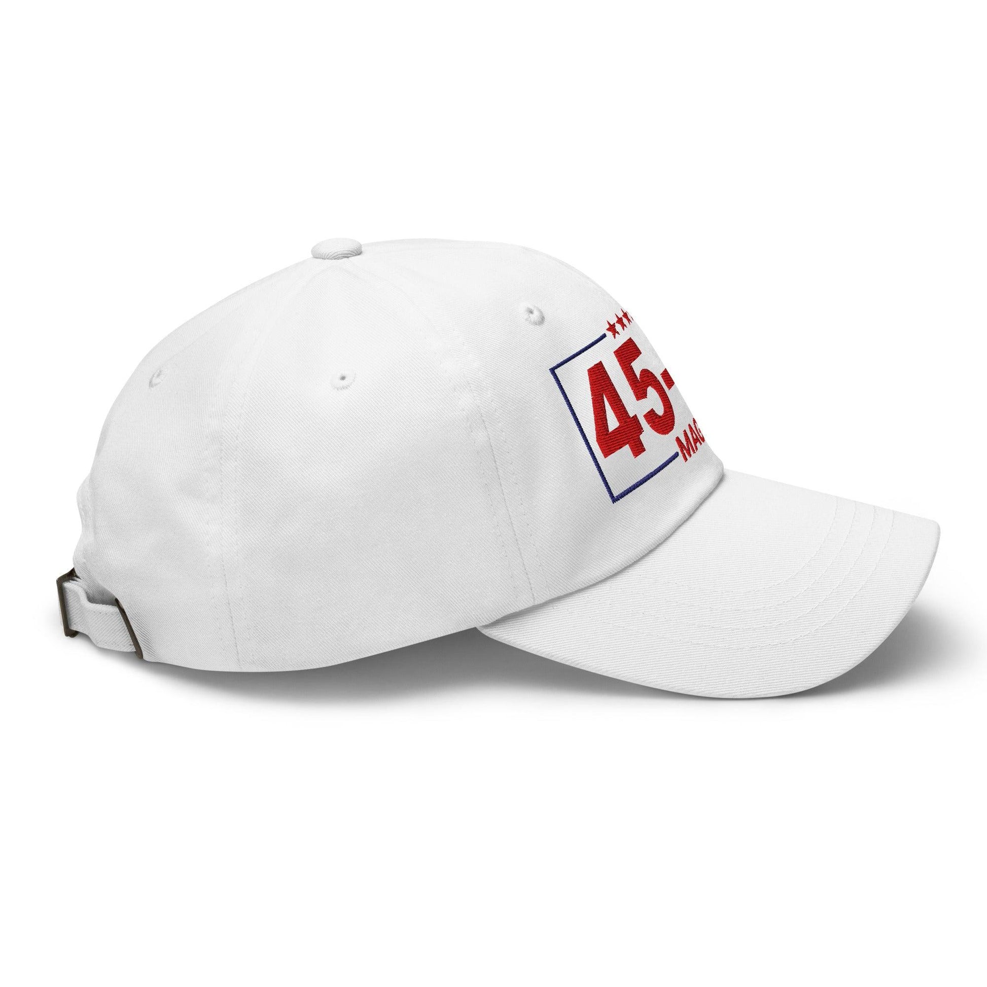 Trump 45-47 MAGA Embroidered Dad Hat