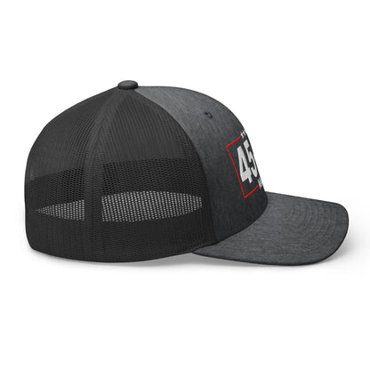 Trump 45-47 MAGA Embroidered Mesh Trucker Hat