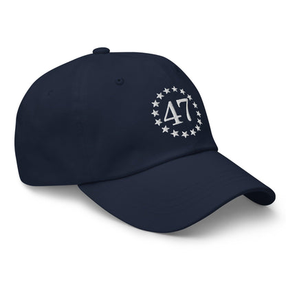 Trump 47 Embroidered Dad Hat