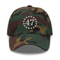 Trump 47 Embroidered Dad Hat - Green Camo