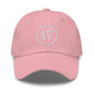 Trump 47 Embroidered Dad Hat - Pink