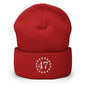 Trump 47 Embroidered Knit Cuffed Beanie - Red
