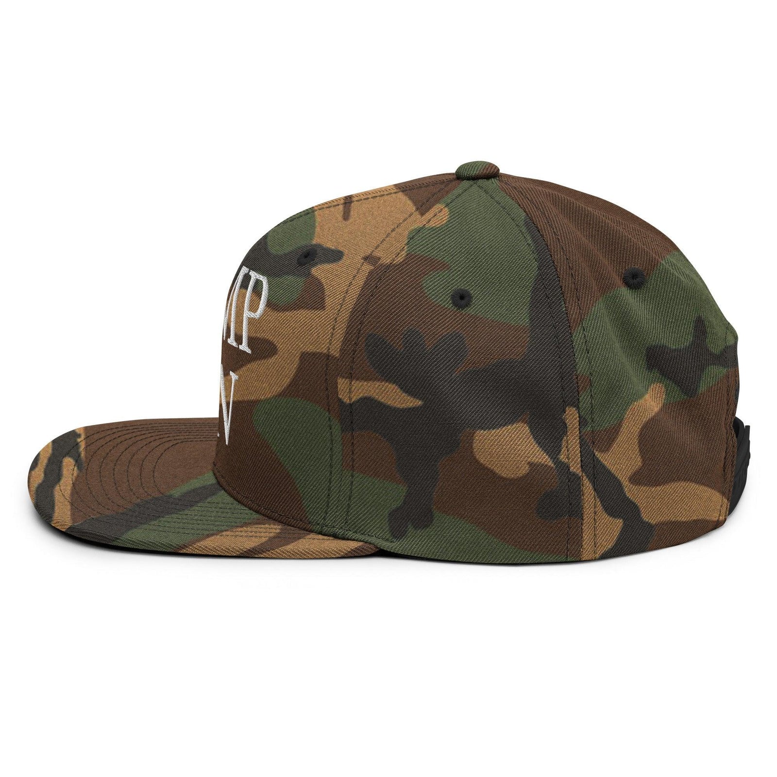 Trump Won 2020 2024 Flat Bill Brim Snapback Hat