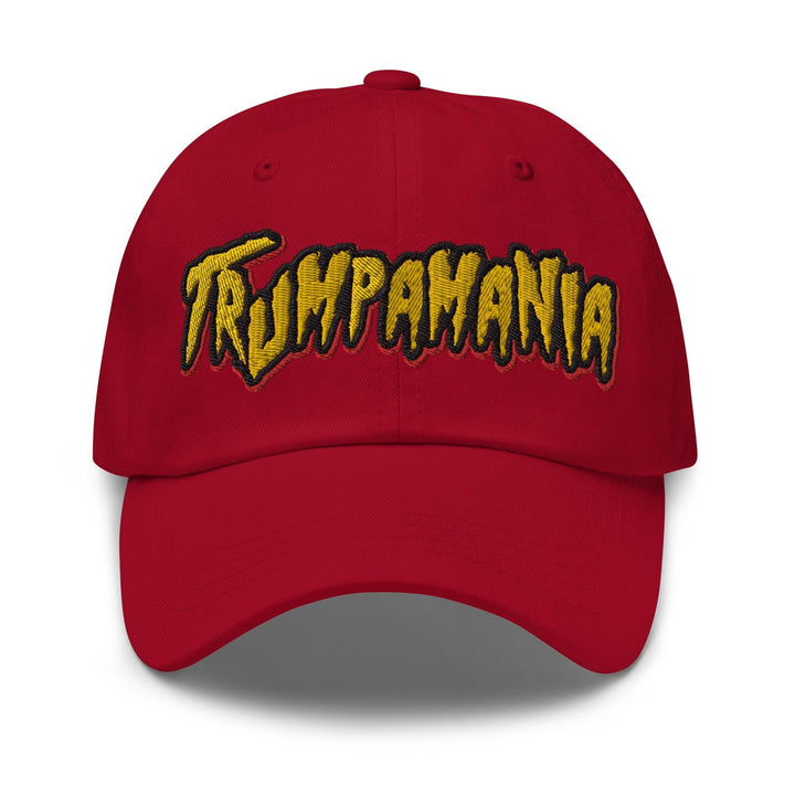 Trumpamania Donald Trump Dad Hat - Cranberry