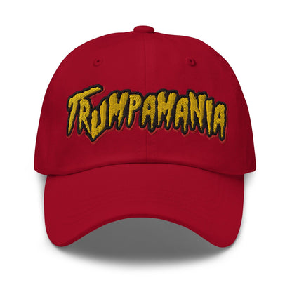 Trumpamania Donald Trump Dad Hat - Cranberry - Headwear