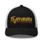 Trumpamania Donald Trump Retro Trucker Hat - Black/ White - Headwear