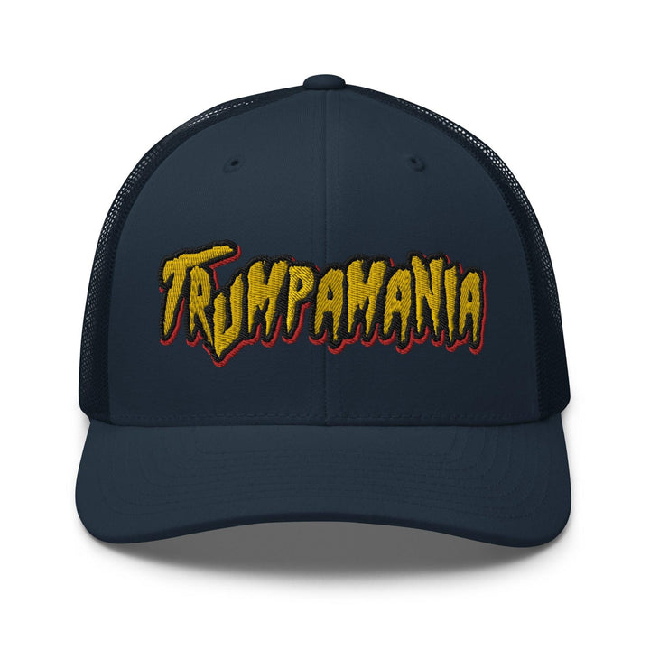Trumpamania Donald Trump Retro Trucker Hat - Navy