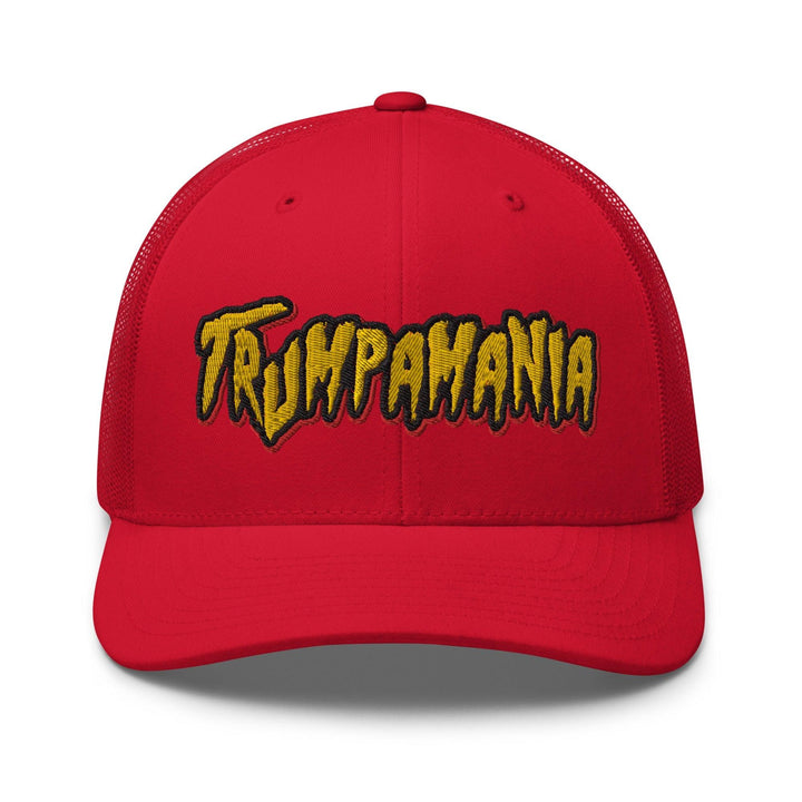Trumpamania Donald Trump Retro Trucker Hat - Red