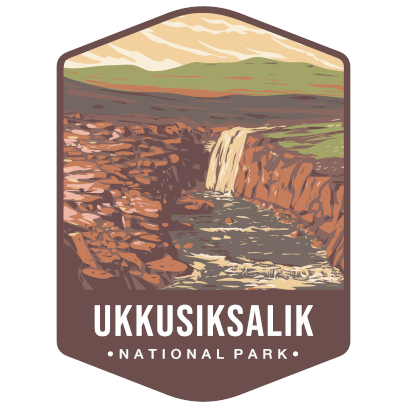 Ukkusiksalik National Park Sticker Large - sticker