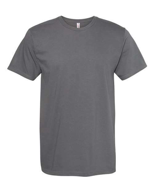 Gray crew neck T-shirt made from cotton polyester blend in Ultimate T-Shirt - Charcoal