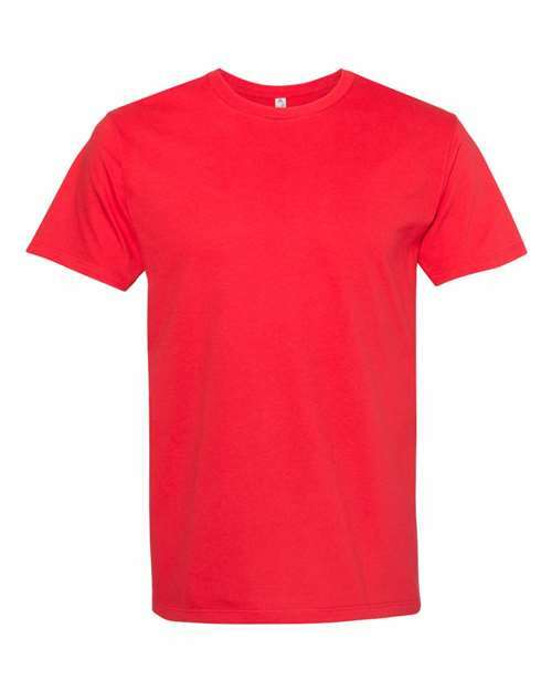 Red short-sleeve T-shirt from Ultimate T-Shirt - Red, perfect for custom apparel and screen printing