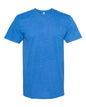 Blue Heathered T-Shirt in Cotton Polyester Blend from Ultimate T-Shirt Royal Heather