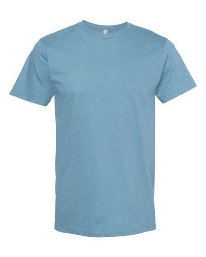 Light blue Ultimate T-Shirt in cotton polyester suitable for screen printing custom apparel