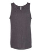 Gray heathered tank top from Ultimate Tank Top made of cotton polyester blend for custom apparel
