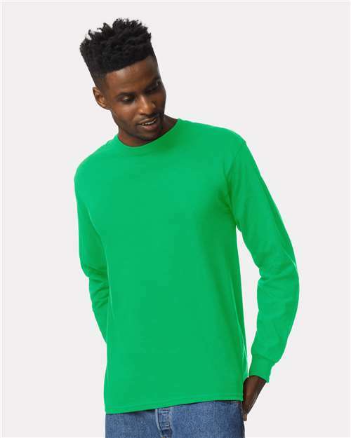 Ultra Cotton® Long Sleeve T-Shirt - Irish Green