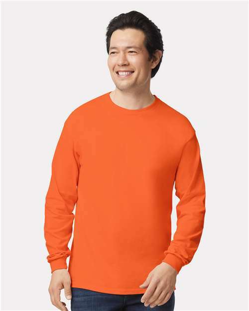 Ultra Cotton® Long Sleeve T-Shirt - Orange