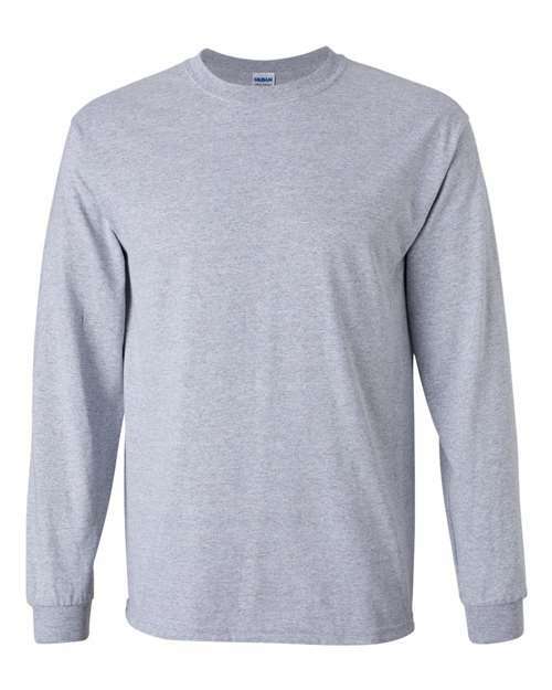 Ultra Cotton® Long Sleeve T-Shirt - Sport Grey