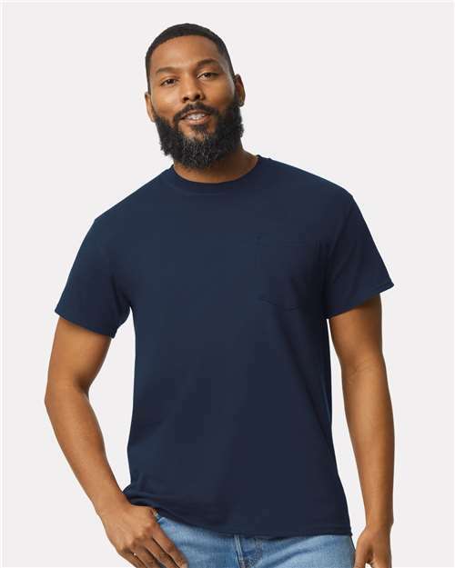 Ultra Cotton® Pocket T-Shirt - Navy