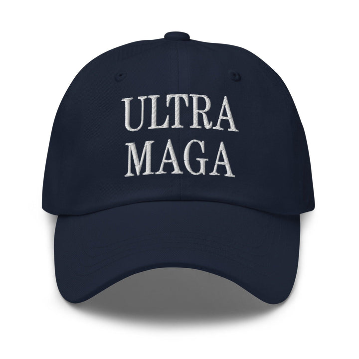 Ultra MAGA Golf Dad Hat - Navy