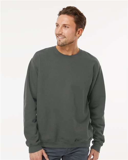 Unisex Crewneck Fleece - Charcoal - Charcoal / XS