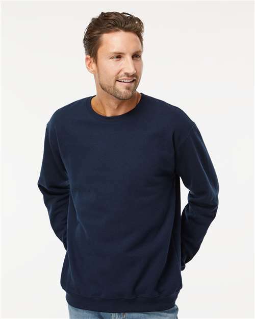 Unisex Crewneck Fleece - Navy - Navy / XS