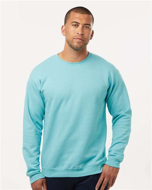 Unisex Crewneck Fleece - Purist Blue - Purist Blue / XS