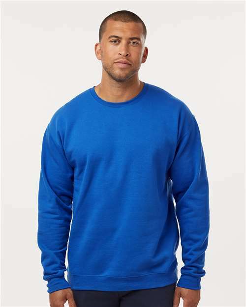 Unisex Crewneck Fleece - Royal - Royal / XS