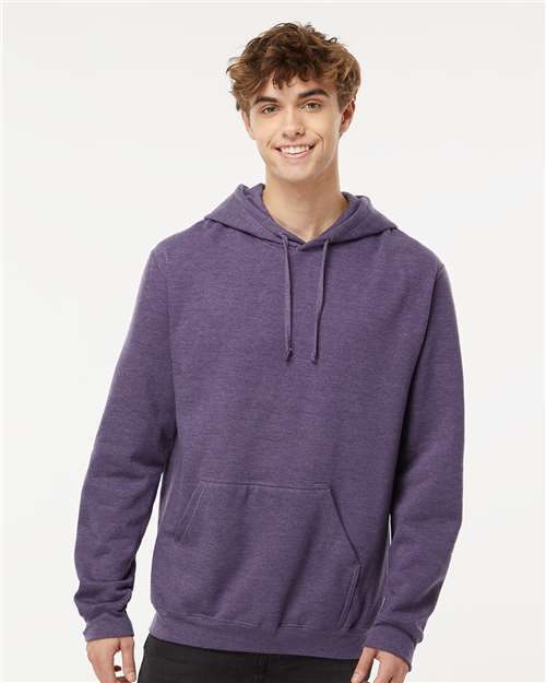 Unisex Pullover Hoodie - Heather Purple - Heather Purple / XS