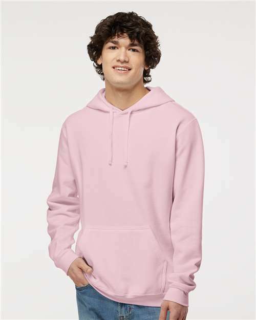 Unisex Pullover Hoodie - Light Pink - Light Pink / XS