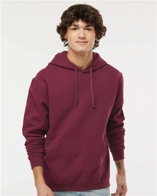 Unisex Pullover Hoodie - Maroon - Maroon / XS