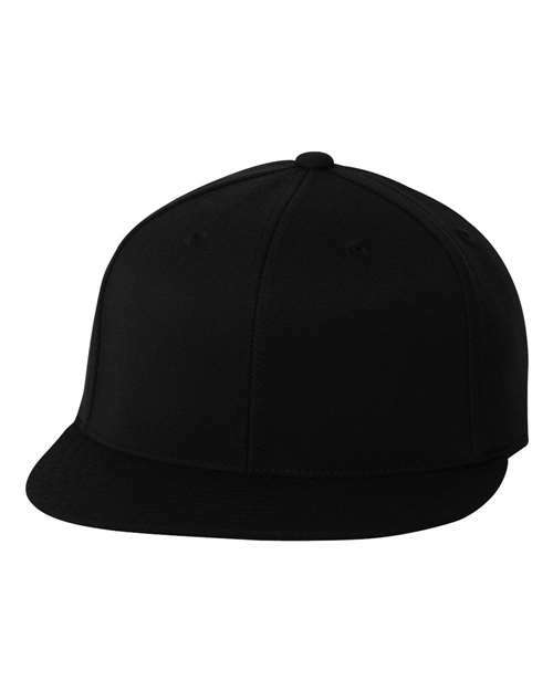 Unleash toronto live screen printing custom apparel 210 flat bill - Black / S/M