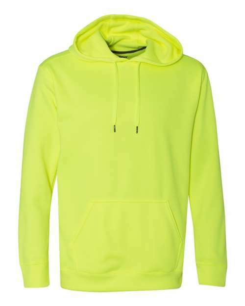 Unleash your brand: performance tech hoodie for custom apparel pt100 - Safety Green / S