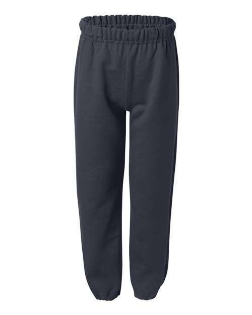 Unleash youth style: heavy blend sweatpants for custom apparel sp69000b - Navy / S