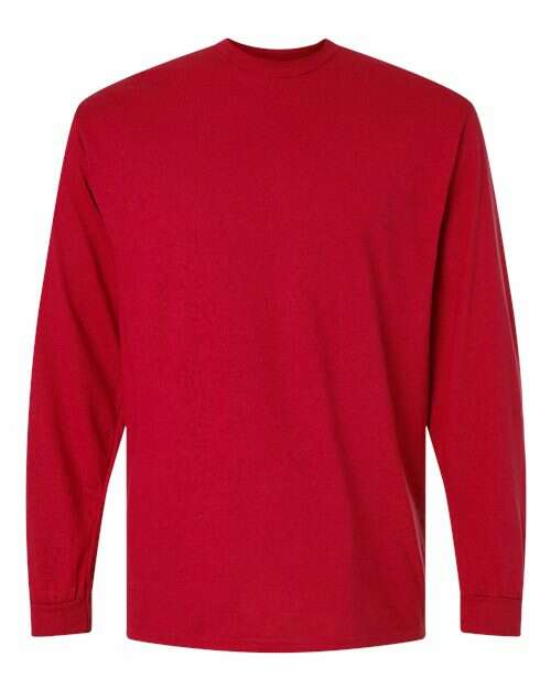 Unleash your vision: custom apparel ready for live screen printing toronto dryblend - Red / S