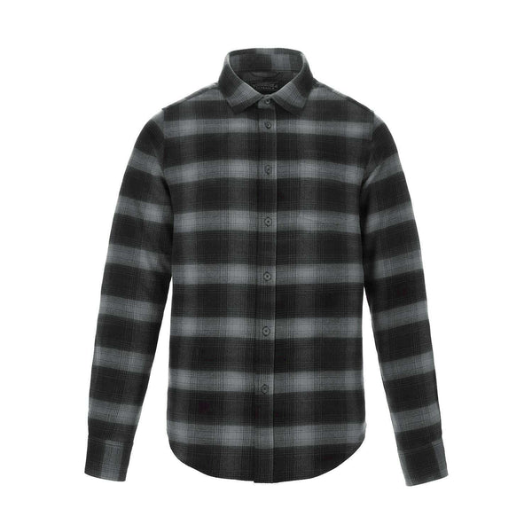 Unleash your inner lumberjack: custom apparel flannel shirt tor1 - Grey/Black / S / S - Flannel shirt