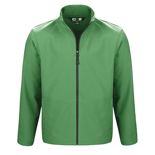 Unleash custom apparel: softshell perfection with screen printing toronto product code - Green / S - Softshell