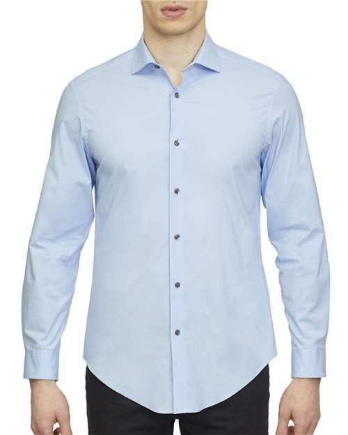Unleash your brand: custom apparel and live screen printing toronto! 1234 - Stream Blue / S