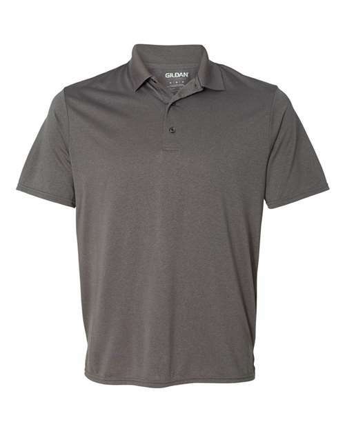 Unleash your style: performance jersey polo for custom apparel sp100 - Marbled Charcoal / S